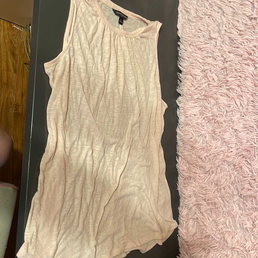 Banana Republic L Pink Tank Top